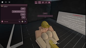 Cachando a una perro de roblox