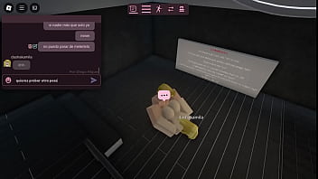 Cachando a una perro de roblox