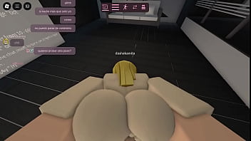 Cachando a una perro de roblox