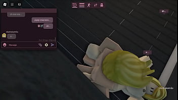 Cachando a una perro de roblox