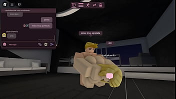 Cachando a una perro de roblox