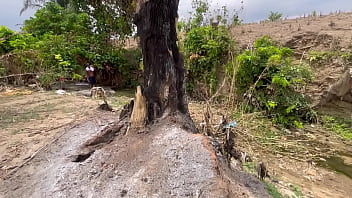 We fucked in the forest