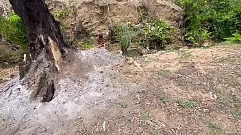 We fucked in the forest