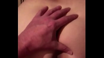 Big white dick making her cum