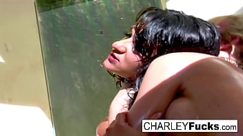 Hot babes lick each other