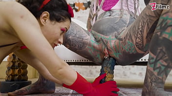 Anal pornstars anuskatzz and stacy bloom atm lesbian pussy licking big dildo xl sextoy halloween special play