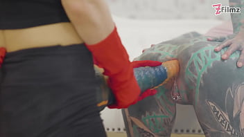 Anal pornstars anuskatzz and stacy bloom atm lesbian pussy licking big dildo xl sextoy halloween special play