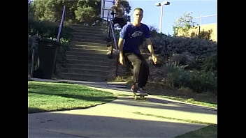 Teen slams and rides