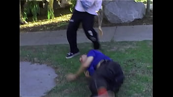 Teen slams and rides