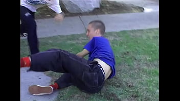 Teen slams and rides