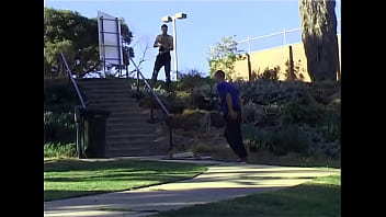 Teen slams and rides