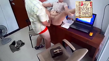 Office domination boss fucks secretary to pussy and mouth blowjob in office compilation full video