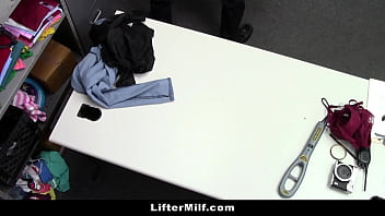 A more invasive cavity search on the milf shoplifter liftermilf