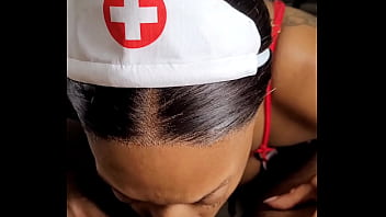 A freaky chocolate female slut