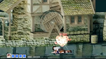 Pretty college woman in sex with man in hot act porn hentai ryona game