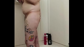 Getting soaking wet getting nice and soapy big natural tits dripping wet pussy