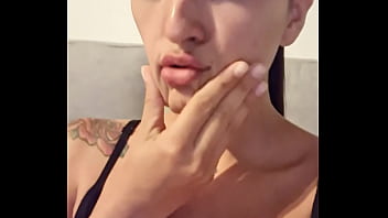 Very horny on the couch riding the dildo claudia bavel