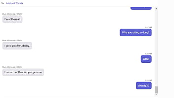 Naughty girl uses her ass to pay back her credit card debit to step daddy