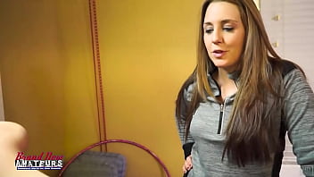 Autum eats pussy & alex's hard dick during a hot threesome fuck