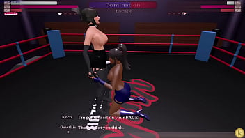 Gawthicc vs korra kyfc sexfight strap on sex