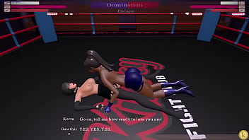 Gawthicc vs korra kyfc sexfight strap on sex