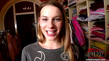 Blowjob in the boutique