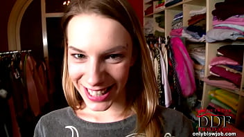 Blowjob in the boutique