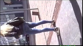 Ass free voyeur blonde porn video