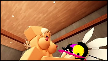 Roblox cheerleader has fun