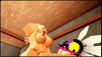 Roblox cheerleader has fun