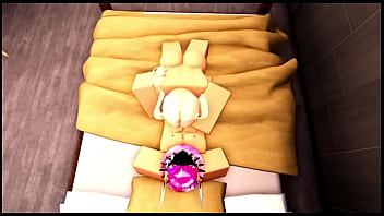 Roblox cheerleader has fun