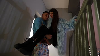 I gave it on the first date right in the entrance