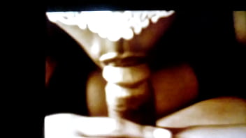 Soft tender lips sucking