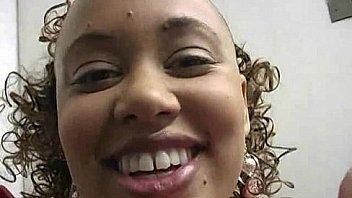 Gloryhole ebony girl booty shake and suck 18