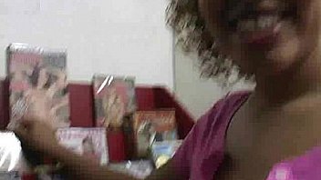 Gloryhole ebony girl booty shake and suck 18