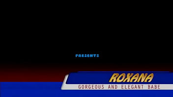 Wet and puffy presents roxana doing masturbation solo girl and toys