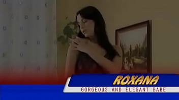 Wet and puffy presents roxana doing masturbation solo girl and toys