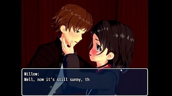 Girl exposes breasts to her old friends