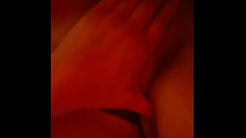 Pov brunnete girl with perfect small tits touching her delicious pussy