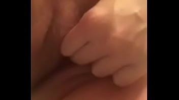 Stuffing my pussy with my used panties