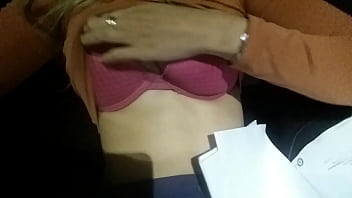 Wife teases my friend with a taste