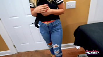 Brunett tanned cutie stella 2 takes a cock up her wet pussy and butt hole