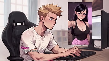 My new girlfriend #03 red head step sis shows her new swimsuit you can see her big ass and big tits taboo hentai game