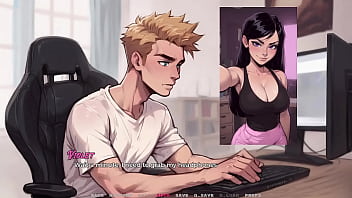 My new girlfriend #03 red head step sis shows her new swimsuit you can see her big ass and big tits taboo hentai game