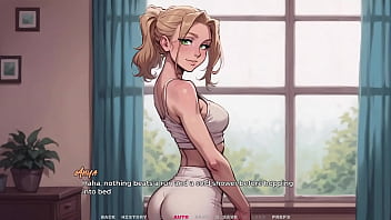 My new girlfriend #03 red head step sis shows her new swimsuit you can see her big ass and big tits taboo hentai game