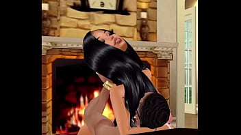 Having a time with her man