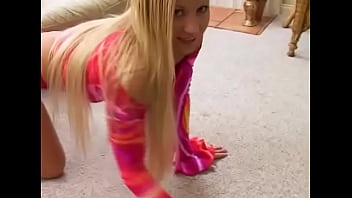 Joelean sexy blonde milf deepthroat facefuck throatfuck huge cock pov blowjob