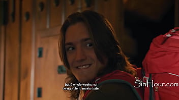 Big tits redhead milf strikes a hush deal with clients stepson Big tits redhead milf strikes a hush deal with clients stepson