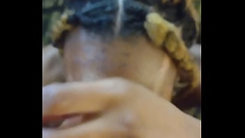 Balls eating sexy ebony