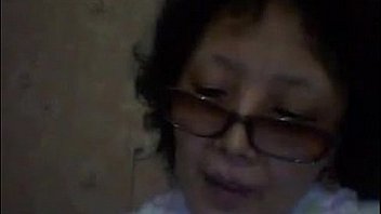 Russian granny teasing